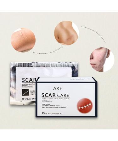 Scar Removal Cream for Tummy Scars | Reduce Formation of Connective Tissue | Easy to Use for Old and New Scars | 15 pcs - Buy Online on GoSupps.com