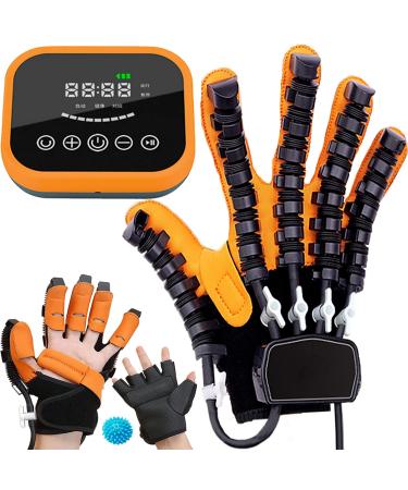 Rehabilitation Robot Gloves Upgrade Hemiplegia Hand Stroke Recovery Equipment, Finger Exerciser & Hand Strengthener Physical Therapy Equipment for Hand Dysfunction Patients(Color:Right hand,Size:Large) Large Right Hand