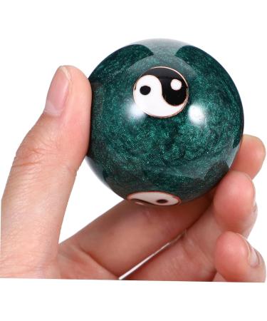 Buy Tovinanna 2-St Health Massage Handballs - Magnetic Baoding Balls Cloisonn Metal Roller Balls for Stress Relief & Wellness - Buy Online on GoSupps.com