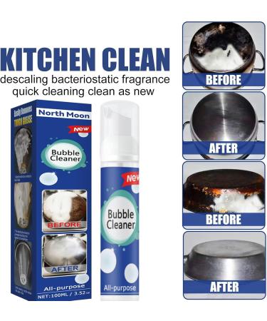 3PCs 300ml Foaming Heavy Oil Stain Cleaner - Powerful All-Purpose Foam for Stubborn Grease & Grime Removal | International Shipping Available - Buy Online on GoSupps.com