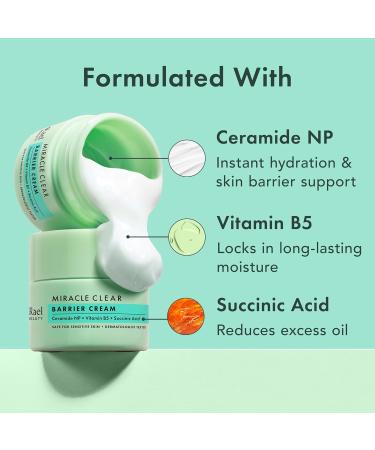 Rael Miracle Clear Bundle - Clarifying Toner (5.1 oz) Barrier Cream (1.8 oz) - Buy Online on GoSupps.com