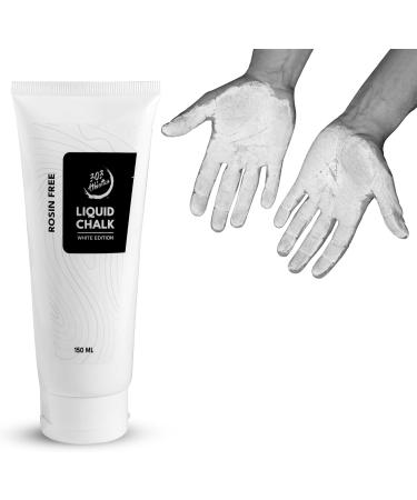 303 Liquid Chalk White Edition - Fast Drying Rosin-Free Grip for Climbing Fitness Pole Dance & CrossFit - International Shipping Available - Buy Online on GoSupps.com