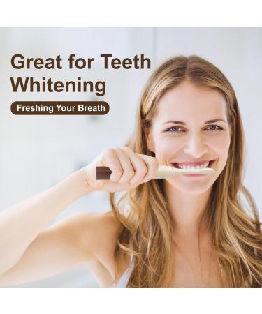 Sonic Electric Toothbrush for Adults - Rechargeable 8 Brush Heads 6 Modes 2-Minute Timer Lasts 90 Days - Beige Brown - Buy Online on GoSupps.com