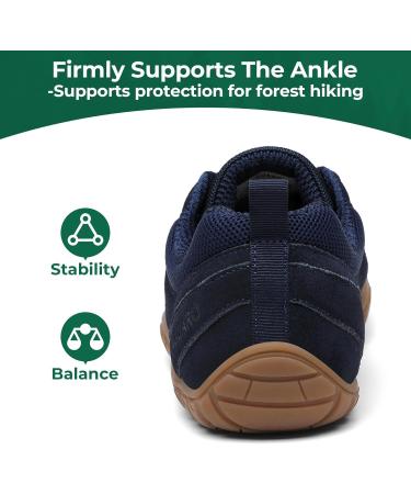 SAGUARO Unisex Barefoot Shoes Wish - Forest Wide Toe Zero-Drop Sole Size 36-48 Blue 43 EU | Best International Shipping - Buy Online on GoSupps.com