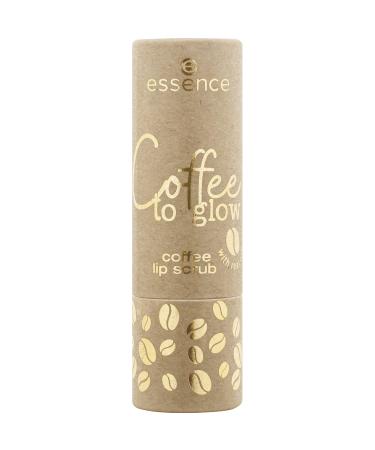 Essence Coffee to Glow Lip Scrub No. 01 - Nourishing Brown Coffee Scrub with Oils for Smooth Lips - 4G - Buy Online on GoSupps.com