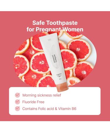 TNTN MOM'S Grapefruit Toothpaste & Ultra Fine Toothbrush Set for Pregnant Women - Buy Online on GoSupps.com