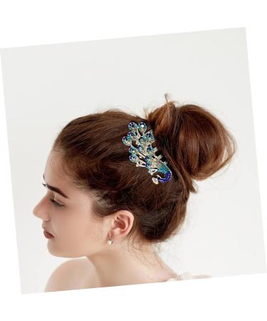 Angoily Diamond Phoenix Hair Comb Bridesmaid Hair Comb Flower Hair Pins Bridal Headpiece Winter Party Hair Comb Flower Hair Comb Rhinestone Wedding Hair Clip Pearl Miss Rhinestones Crystal - Buy Online on GoSupps.com