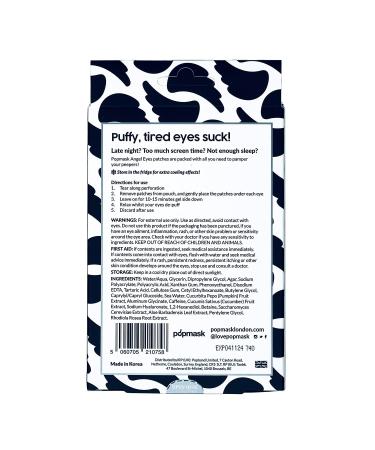 POPBAND Popmask Angel Eyes Cooling Under Eye Patches - Reduce Puffiness & Anti-Aging Treatment - Buy Online on GoSupps.com