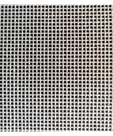 Zweigart Royal Canvas 12 Mesh Orange Line for Needlepoint White 18''x20''