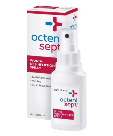 Octenisept wound disinfection spray - pain -free antiseptic for the treatment of acute and chronic wounds protects against wound infections 50 ml solution