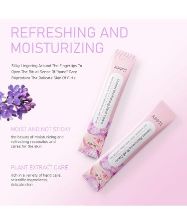 APPTI Moisturizing Hand Cream Day Clean Hand Lotion Travel Size Hand Cream Daily Moisturizing Hand Cream For Dry Hands - Lavender Fragrance Pack of 20 - Buy Online on GoSupps.com