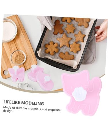 Milisten 6 Pcs Biscuit Mold Hanging Transparent Bin Small Animal Baking Molds Silicone Chocolate Mold Fondant Cutters Shapes Cartoon Molds Kitchen Baking Mold Child Cookie Pack Silica Gel 8x7.5cmx2pcs Pinkx2pcs - Buy Online on GoSupps.com