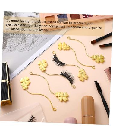 FRCOLOR 8 Pcs Eyelash Try-on Strip Eyelash Mascara 3D Mascara Eyelash Grafting Tool False Eyelashes Metal 10x3cmx2pcs Goldenx2pcs - Buy Online on GoSupps.com