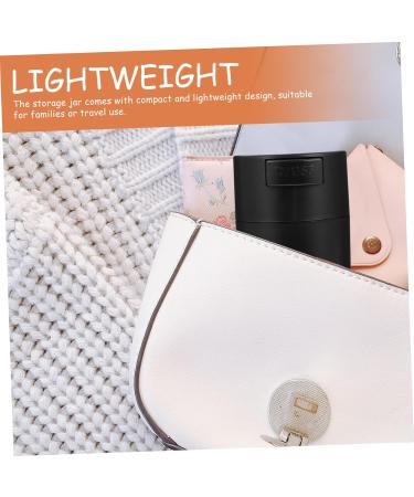 IWOWHERO Glue Storage Tank Tech Eyelash Glue Canister Eyelash Glue Storage Jar Grafting Eyelash Glue Sealed Jar Eyelash Grafting Glue Container Lash Tools Cosmetic Eyelash Tool Pp 8.2x7x7cm Black - Buy Online on GoSupps.com