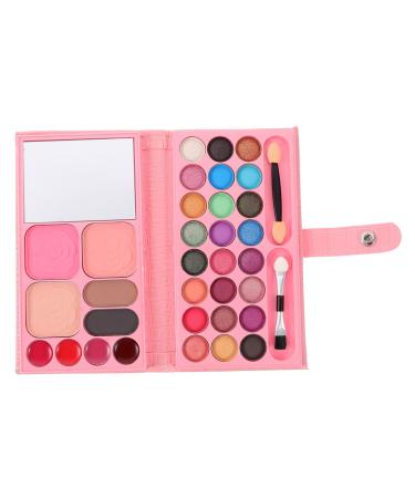 CANIGHT 33 Makeup Palette Eyeshadow for Women Parties Pretend Makeup Bay Palettes Teens Bag Rosy Powder