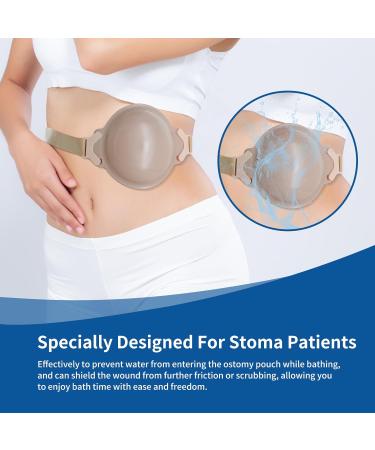 Ostomy Shower Cover Waterproof | Premium Ostomy Wound Protector & Bath Guard | Essential Ostomy Supplies - Buy Online on GoSupps.com