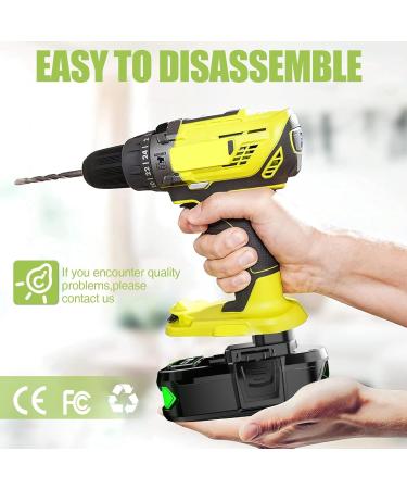 3000mAh Ryobi 18V Battery Compatible with BPL1820 P100 P102 P103 P104 P105 P107 P108 - Rechargeable 3.0AH Replacement for Optimal Power - Buy Online on GoSupps.com