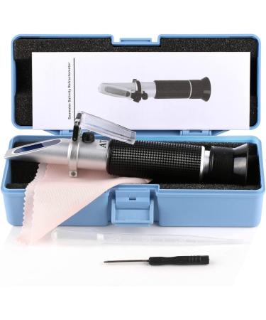 LEERCHUNAG Salinity Refractometer 118 Black - Accurate Water Testing Tool - Buy Online on GoSupps.com