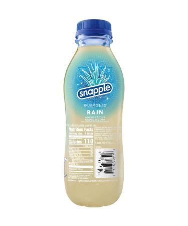 Snapple Elements Rain Agave Cactus Juice Drink - 12 Pack All Natural 10% Real Juice 15.9 Fl Oz No Artificial Flavors - Buy Online on GoSupps.com