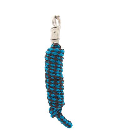 Pfiff 101933 Lead rope braided panic hook light blue length 210 cm