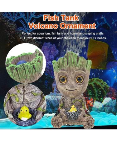 Aquarium Air Base & Groot Resin Ornaments | Air Stones & Decorative Aquarium Decor for Stunning Aquariums | International Shipping Available - Buy Online on GoSupps.com