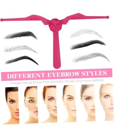 Ipetboom 3 Pcs Eyebrow Template Brow Tool for Eyebrows Eyebrow Stencil Kit Micro Edge Eyebrow Trimming - Buy Online on GoSupps.com