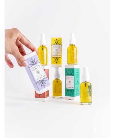 Little Seed Farm Rosemary Mint Essential Body Oil - 4oz | Natural Skincare for All Skin Types - International Shipping Available - Buy Online on GoSupps.com