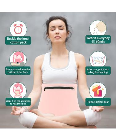 Oil Wrap Pack for Waist Thyroid Neck Oil Liver Wrap Pack Kit Oil Wrap Organic Cotton Flannel Reusable Oil Compress Wrap Pad for Liver Detox Inflammation (Style 1) - Buy Online on GoSupps.com