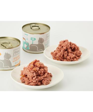 MjAMjAM - premium wet food for cats - mono pack I - with chicken and turkey 6 pack (6 x 200 g) grain free - Buy Online on GoSupps.com