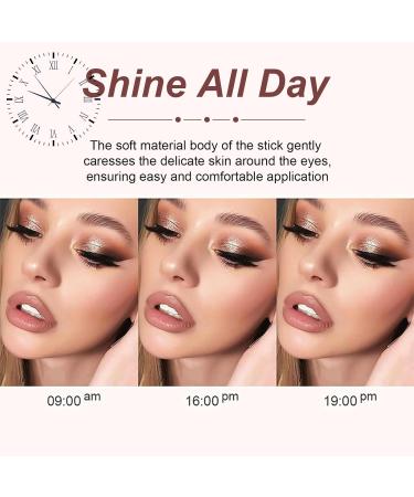  EONFAVE Pearlescent Eyeshadow Pen Waterproof Rich Color Long Lasting Eyeshadow Shimmer Shade Soft Texture Easy Blending Eyeshadow Pen for Daily Makeup Party (#03) - Buy Online on GoSupps.com