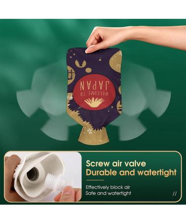 Hot Water Bottle with Lid - Japanese Rubber Hot Water Bag for Pain Relief & Cramps | Ideal Foot Warmer & Hot Cold Therapy - Buy Online on GoSupps.com