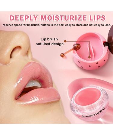 Honey Pot Lip Balm 3PCS Coconut Watermelon Strawberry Lip Balm Moisturizing and Repair Bee Lip Balm Honey Pot Prevention Dry and Crack Lip Mask Overnight Watermelon+Strawberry+Coconut - Buy Online on GoSupps.com