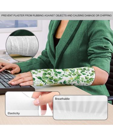 LedBack Leaves Arm Cast Cover - Decorative Wrist & Elbow Protector for Adults | Size L | Stylish & Functional Arm Cast Cover for Men & Women - Buy Online on GoSupps.com