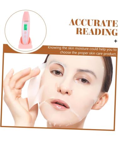 DOITOOL Led Display Moisture Tester Skin Facial Moisture Tester Moisture Analyzer Vegetable Stickers Prosthetic Nose Relative Humidity Tester Face Hair Modeling Monitor Care Pink medium Pink - Buy Online on GoSupps.com