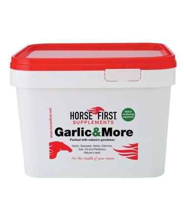 Horse First Garlic & More Natural Supplement 1.5 kg Red