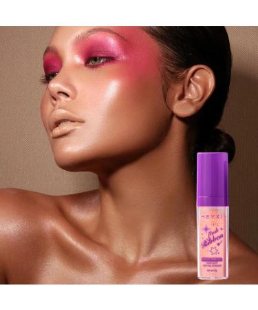Fairy Powder Highlighter | Rich Pigmented Highlighter Powder Highlighter Makeup | Face and Body Highlighter Cosmetic High Gloss Fairy Powder Makeup Stick for Face Body Hair Tmay 02# - Buy Online on GoSupps.com