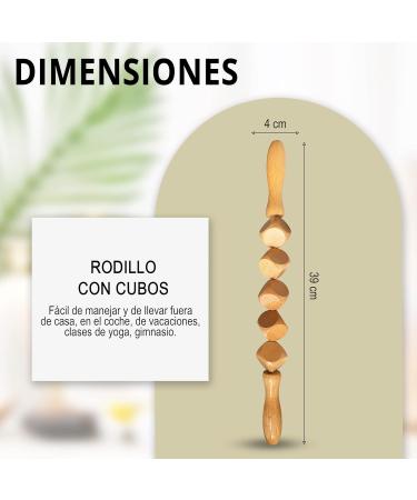 Premium Massage Set for Body Therapy | Relaxing Wood Rollers & Anti-Cellulite Tools for Muscle Relief & Lymphatic Drainage - Buy Online on GoSupps.com