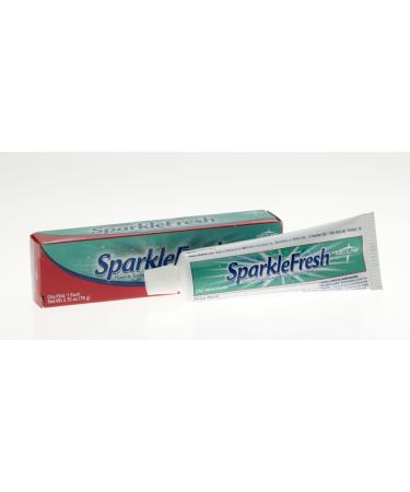 Medline Sparkle Fresh Toothpaste, Fluoride Protection, 2.75 oz., Dental Hygiene and Oral Care, Pack of 144