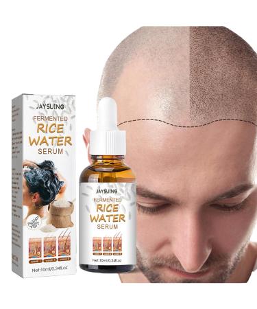 jianpan Fermented Rice Water Serum | 10ml Natural Gentle Rice Water - Rice Water for Hair Growth Essence Anti Hair Loss