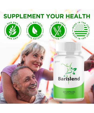 Barislend Capsules Official Barislend Pink Salt Pills with All Natural Ingredients Bari-Slend Advanced Formula Vitamin Pills for Health and Wellness Supplement for Men and Women (60 Capsules) - Buy Online on GoSupps.com
