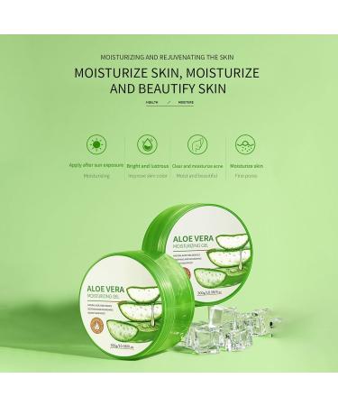 Aloe Vera Gel With Vitamin C Aloe Vera Gel for Face Aloe Vera Face Cream Organic Aloe Vera Gel Natural & Moisturizing Nourishing Aloe Gel Moisturizing Aloe Gel For Face Body 300g (Aloe Vera) - Buy Online on GoSupps.com