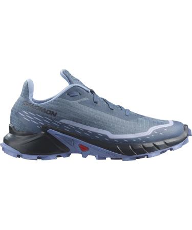 Salomon Women's Alphacross 5 Hiking Shoe - EU 40 Bering Sea Carbon Blue Heron | International Shipping Available - Buy Online on GoSupps.com