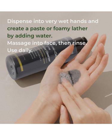 Charcoal Clay Enzyme Powder Vegan Facial Cleanser - Salicylic Acid & Vitamin C Exfoliating Face Scrub (Pack of 2) | Pore Cleansing Hydrating 2.47 oz - Buy Online on GoSupps.com