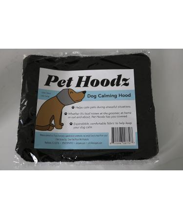 Pet Hoodz for Dogs - Small Black Anxiety Relief & Ear Protection Hoodie | Soothing Fur Care - Buy Online on GoSupps.com