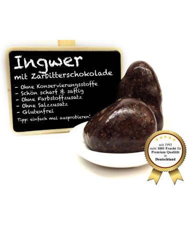  1001 Frucht 1001 Fruit Ginger Chocolates with Chocolate Coating 250g | Soft Chocolate | Ginger Chocolate - Buy Online on GoSupps.com