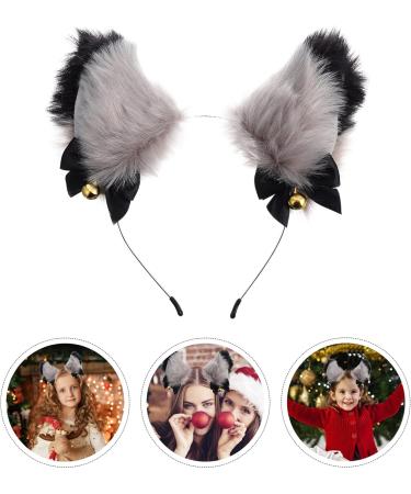 Healvian Fur Fox Cat Ear Headband Cat Ear Headband Party Hair Ears Headband Halloween Headbands Animal Ears Hair Accessories Animals Ears Headband for Cosplay Halloween Christmas Party Costume - Buy Online on GoSupps.com