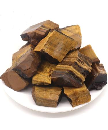 Natural Crystal Rough 1pc or 200g Natural Tiger Eye Stone Specimens Home Garden Fish Tank Crystal Decoration Gift (Color : Tiger Eye Size : 190-200g) 190-200g Tiger Eye - Buy Online on GoSupps.com
