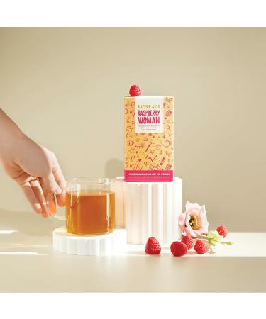 Nipper & Co Red Raspberry Leaf Tea Pregnancy Preconception 3 Pack (42 Reusable Bags 126 Cups) Natural & Biodegradable Baby Shower Pamper Kit New Mum To Be Gift Hamper Baby Shower Gifts 42 Bags (3 Pack) - Buy Online on GoSupps.com