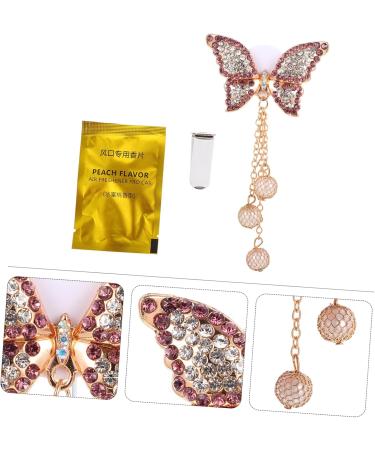 GLEAVI Rhinestone Air Outlet Clip - Car Perfume & Aromatherapy Vent Decoration - Buy Online on GoSupps.com
