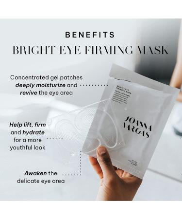 Joanna Vargas Bright Eye Firming Mask - Hyaluronic Acid & Peptides for Firm & Lifted Skin - 5 Pairs - Buy Online on GoSupps.com